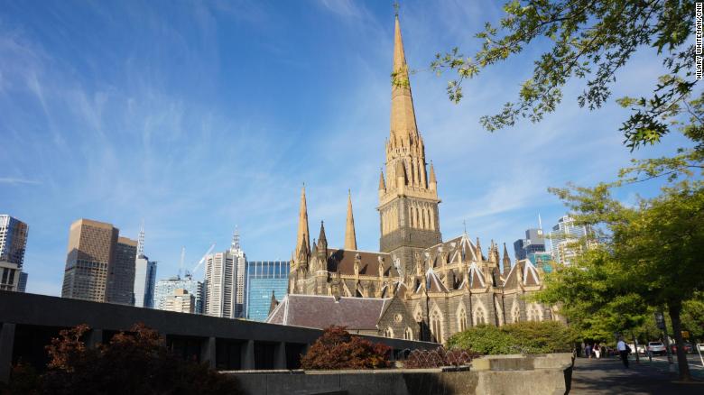 St Patrick&#39;s Cathedral in Melbourne where Pell sexually abused the two boys in the late 1990s.