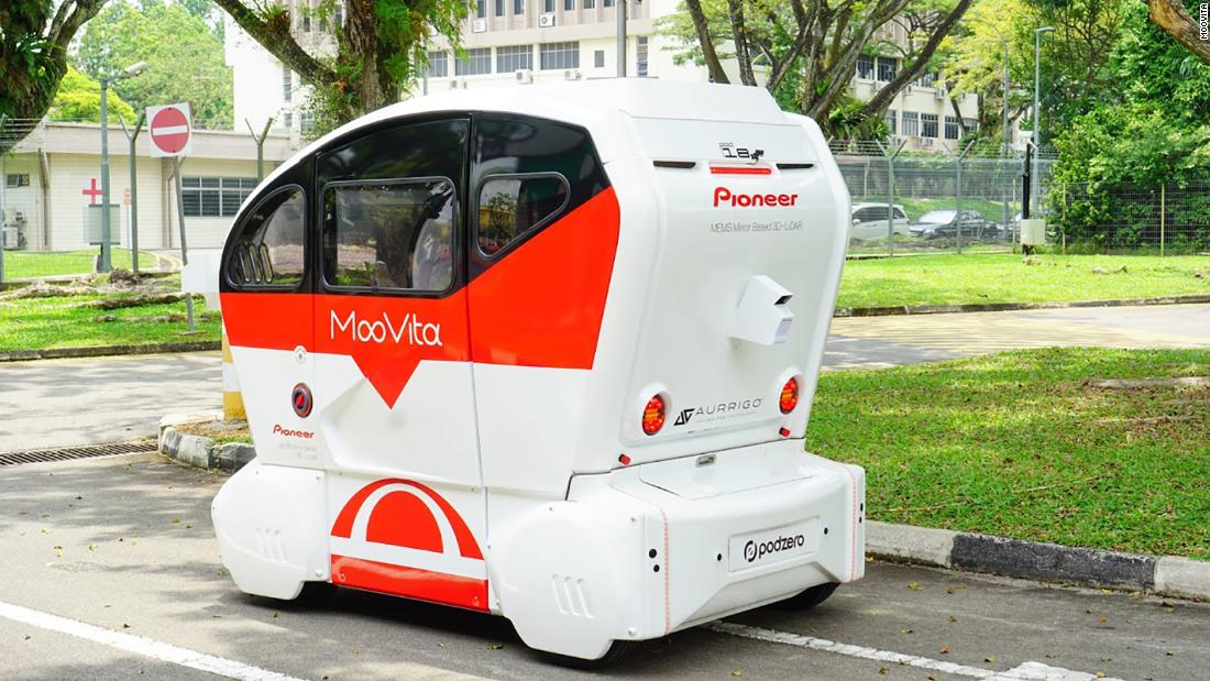 self-driving car in singapore