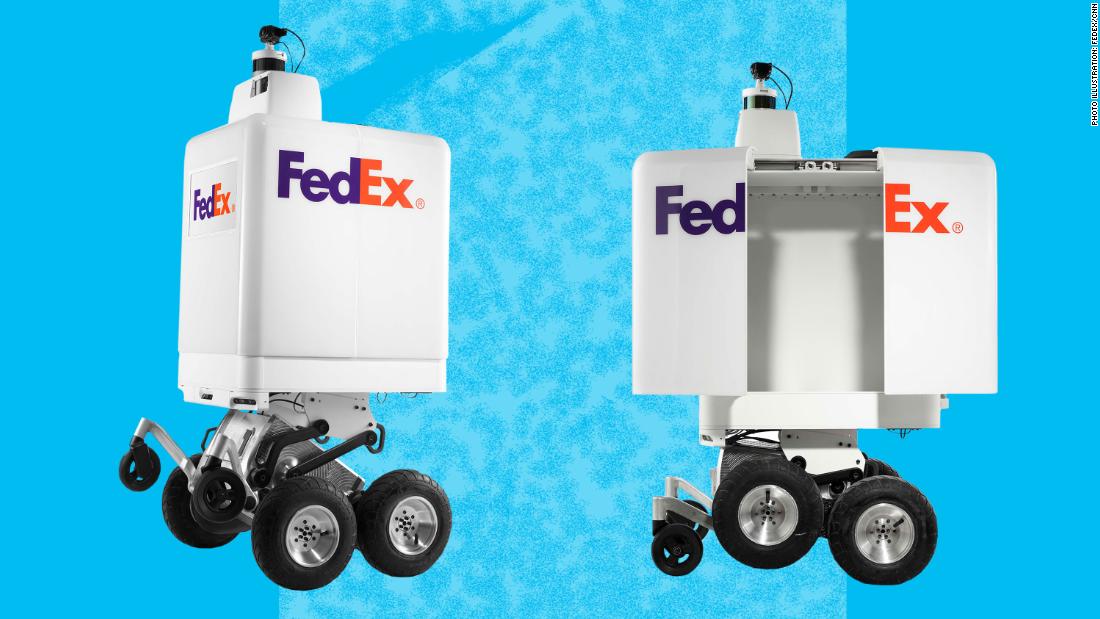 Fedex Turns To Segway Inventor To Build Delivery Robot Cnn