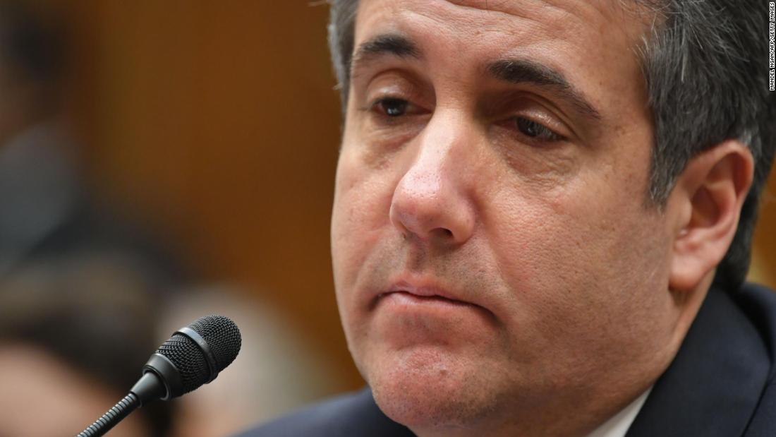Michael Cohen says 'changes' were made to his planned 2017 testimony to Congress