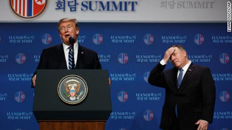 North Korea asked for only a partial lifting of sanctions at summit with Trump, its foreign minister said