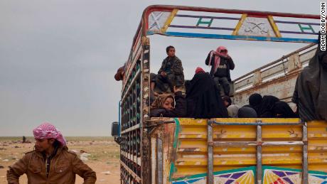 While many of the displaced said they were forced to live under ISIS rule, the last of the civilians to leave the group's areas say they are strong supporters of its radical ideology.