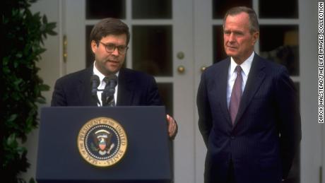 What Barr's work under Bush 41 tells us about how he'll handle his new job