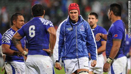 Daniel Leo was capped 39 times by Samoa during a ten-year international career. He is now chief executive of Pacific Rugby Players Welfare (PRPW).