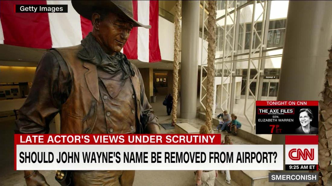 John Wayne Airport: Democrats want it renamed after quotes from 1971  interview resurface | CNN