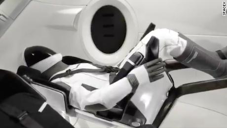 'Astronaut' dummy Ripley rides aboard SpaceX's Crew Dragon bound for space station