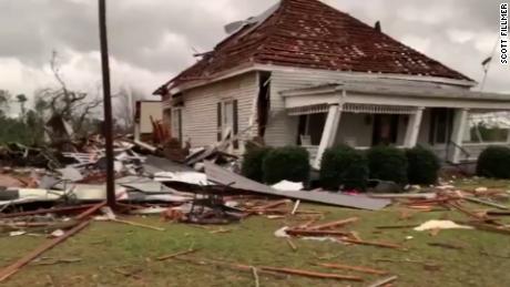 EF-4 tornado brought 170 mph winds and left a track almost a mile wide amid storms that killed 23 in Alabama