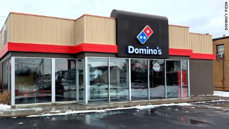 Domino's 16,000th store is in a Buffalo suburb.