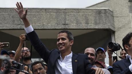 Venezuelan intelligence agents raid homes of Juan Guaido's top aides, opposition says