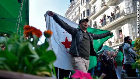 Algerians returned to the streets of the capital on Tuesday. 