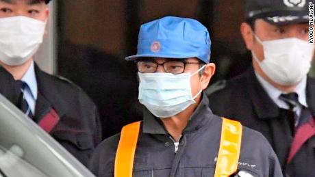 Carlos Ghosn, disguised as a construction worker