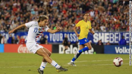 US forward Tobin Heath. 