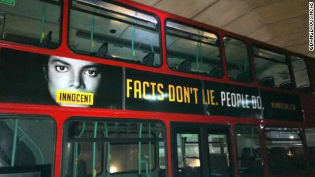 Michael Jackson's fans fight back -- on London buses