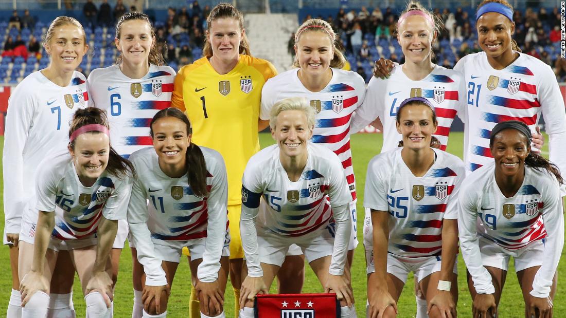 US women's soccer team members sue US Soccer for gender ...