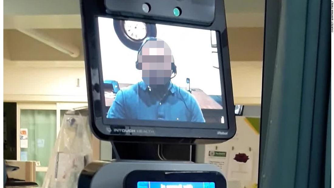 Doctor In California Appeared Via A Video Link To Tell A Patient He Was