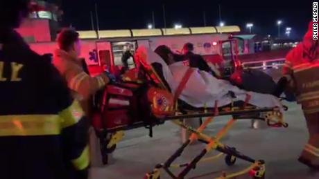 About 30 people were injured after their flight experienced turbulence.