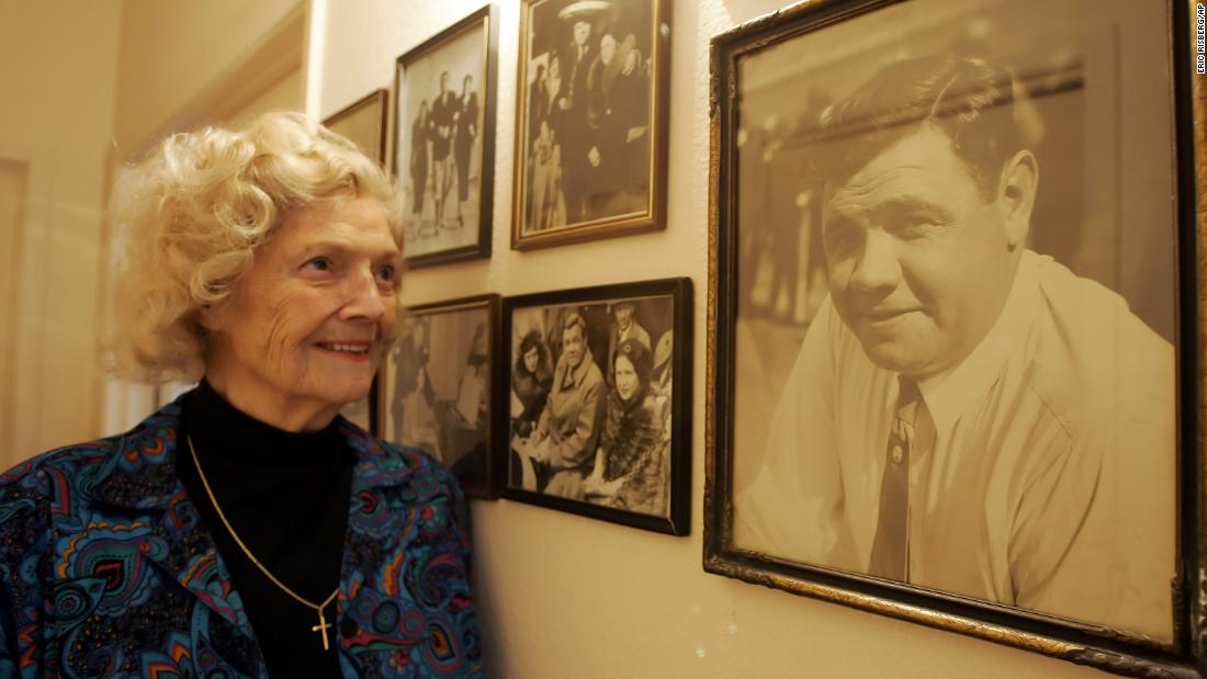 Babe Ruth's daughter Julia Ruth Stevens dies at 102 – New York