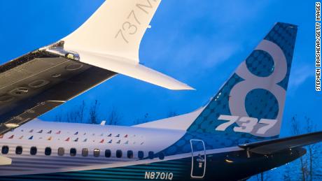 RENTON, WA - DECEMBER 8: A winglet on the first Boeing 737 MAX airliner is pictured at the company&#39;s manufacturing plant, on December 8, 2015, in Renton, Washington. The plane is the newest, most fuel efficient version of Boeing&#39;s best-selling plane. (Photo by Stephen Brashear/Getty Images)