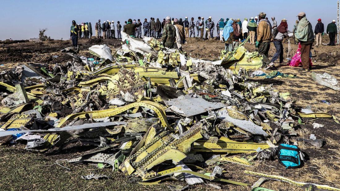 plane crash site