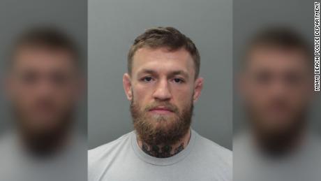 Ultimate Fighting Championship star Conor McGregor was arrested Monday after he allegedly smashed a fan's phone in Miami Beach, Florida, according to a police report issued by Miami Beach police spokesman Ernesto Rodriguez.