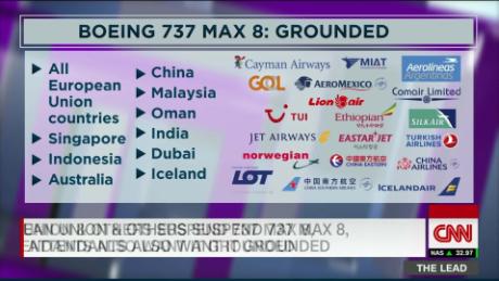 U.S. resists calls to suspend Boeing 737 Max 8 after other countries ground it