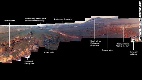 This is the Opportunity rover's final photo of Mars