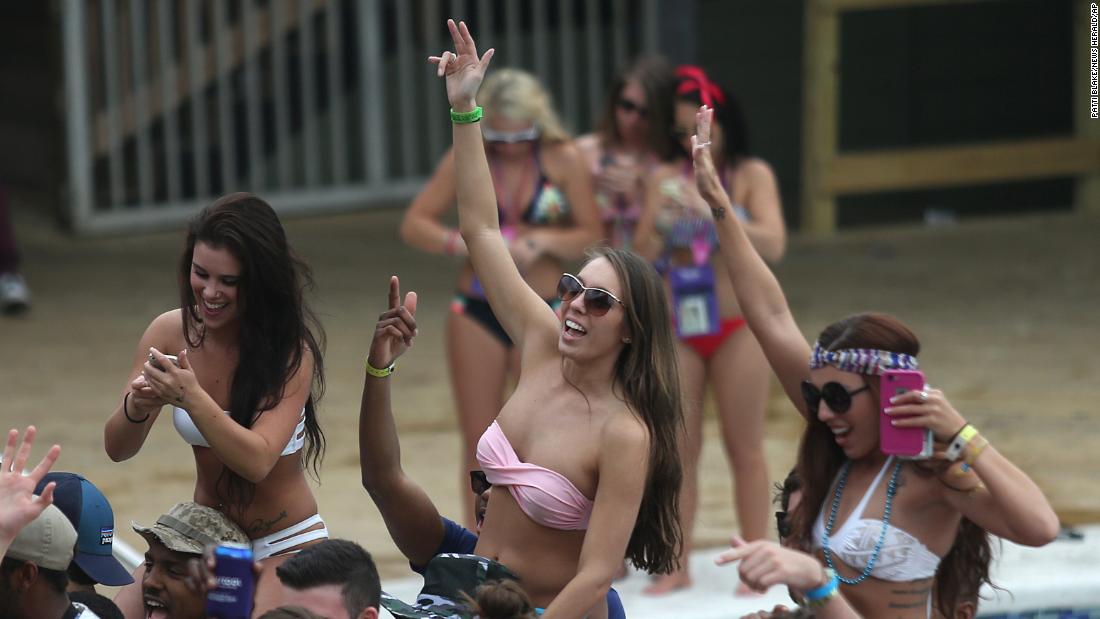 South Beach Miami Girls Nude - Spring break: Many beach towns crack down on partyers - CNN