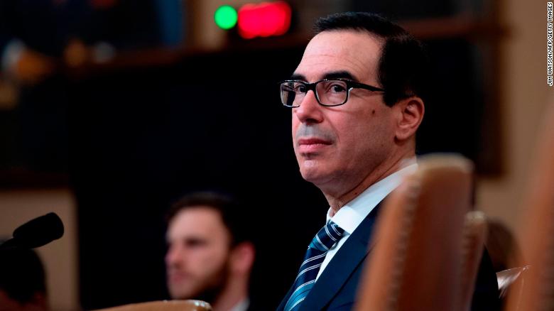 Mnuchin refuses to turn over Trump taxes to House Democrats