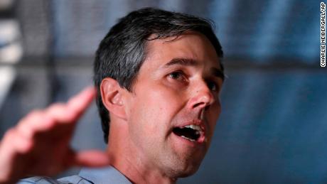 Former Texas congressman Beto O'Rourke speaks to local residents during a meet and greet at the Beancounter Coffeehouse &amp; Drinkery, Thursday, March 14, 2019, in Burlington, Iowa. O'Rourke announced Thursday that he'll seek the 2020 Democratic presidential nomination. (AP Photo/Charlie Neibergall)