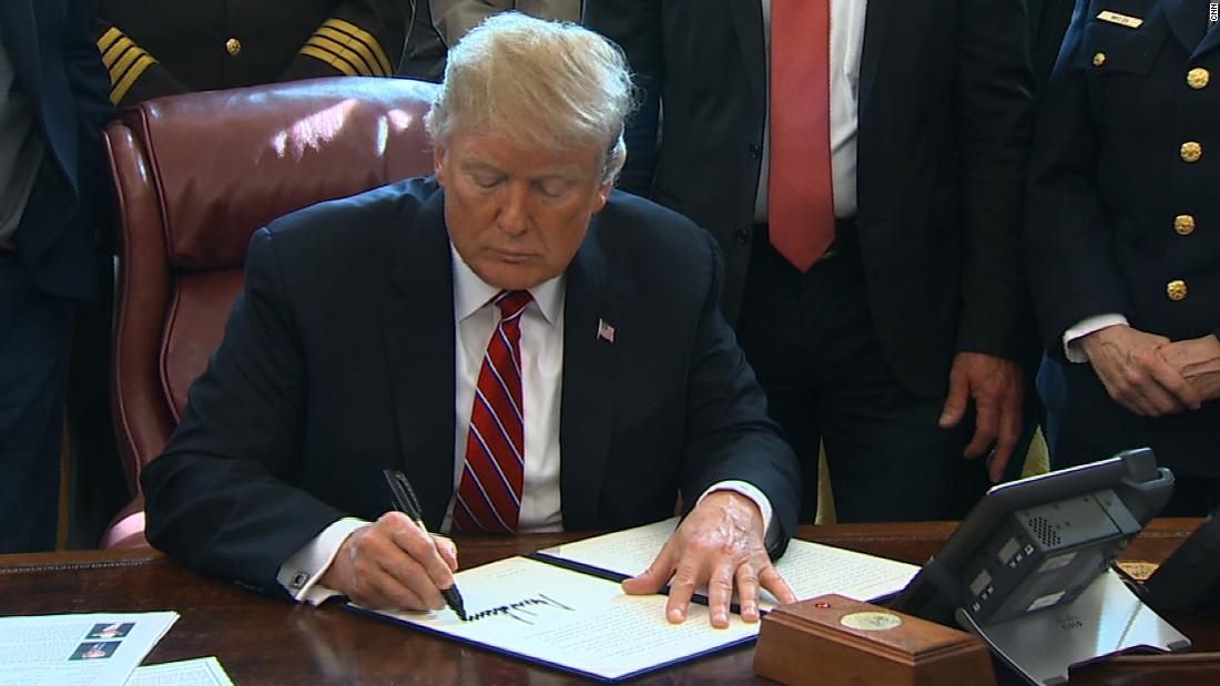 Trump Vetoes National Emergency Resolution - CNN Video