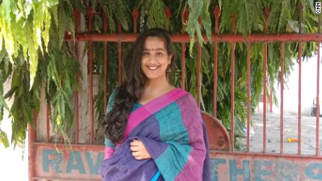 Shreeparna Chatterjee, a 22-year-old arts student in Delhi and first time voter.