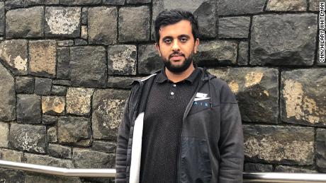 Ahmad Khan said he watched as a man was shot dead in his arms during one of the mosque attacks.