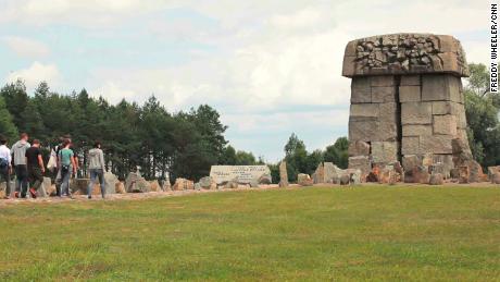 Borussia Dortmund supporters visited Treblinka.