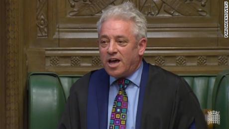 UK Speaker John Bercow blocks more votes on unchanged Brexit deal