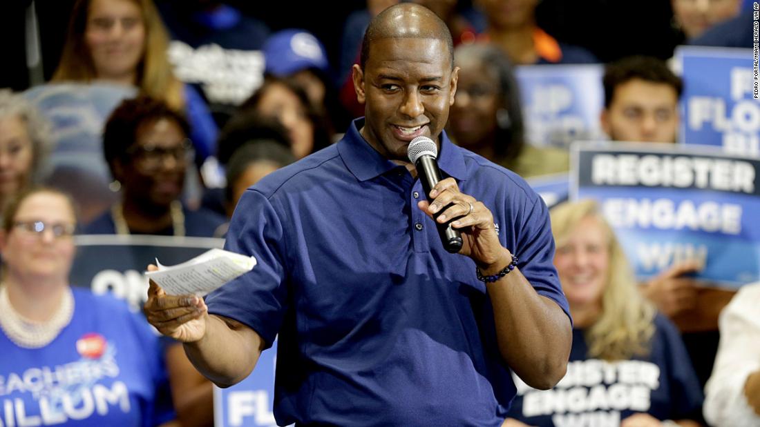 Andrew Gillum launches voter registration drive in Florida aimed at ...