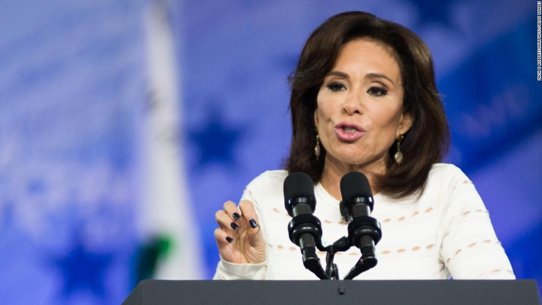Jeanine Pirro's weekend show on Fox News, "Justice with Judge ...
