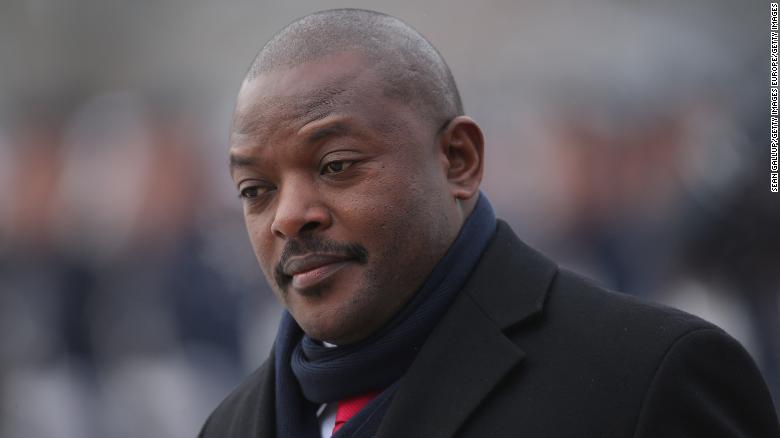 Burundi President Pierre Nkurunziza in 2012 in Berlin, Germany.