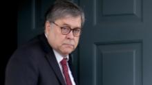MCLEAN, VA - MARCH 22: U.S. Attorney General William Barr departs his home March 22, 2019 in McLean, Virginia.  It is expected that Robert Mueller will soon complete his investigation into Russian interference in the 2016 presidential election and release his report. (Photo by Win McNamee/Getty Images)