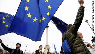 Massive crowds march against Brexit in London