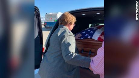 After 74 years, Mary Ann Hadfield Turner is finally reunited with her dad.