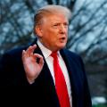 President Donald Trump speaks with the media after stepping off Marine One on the South Lawn of the White House, Sunday, March 24, 2019, in Washington. The Justice Department said Sunday that special counsel Robert Mueller&#39;s investigation did not find evidence that President Donald Trump&#39;s campaign &quot;conspired or coordinated&quot; with Russia to influence the 2016 presidential election. (AP Photo/Alex Brandon)