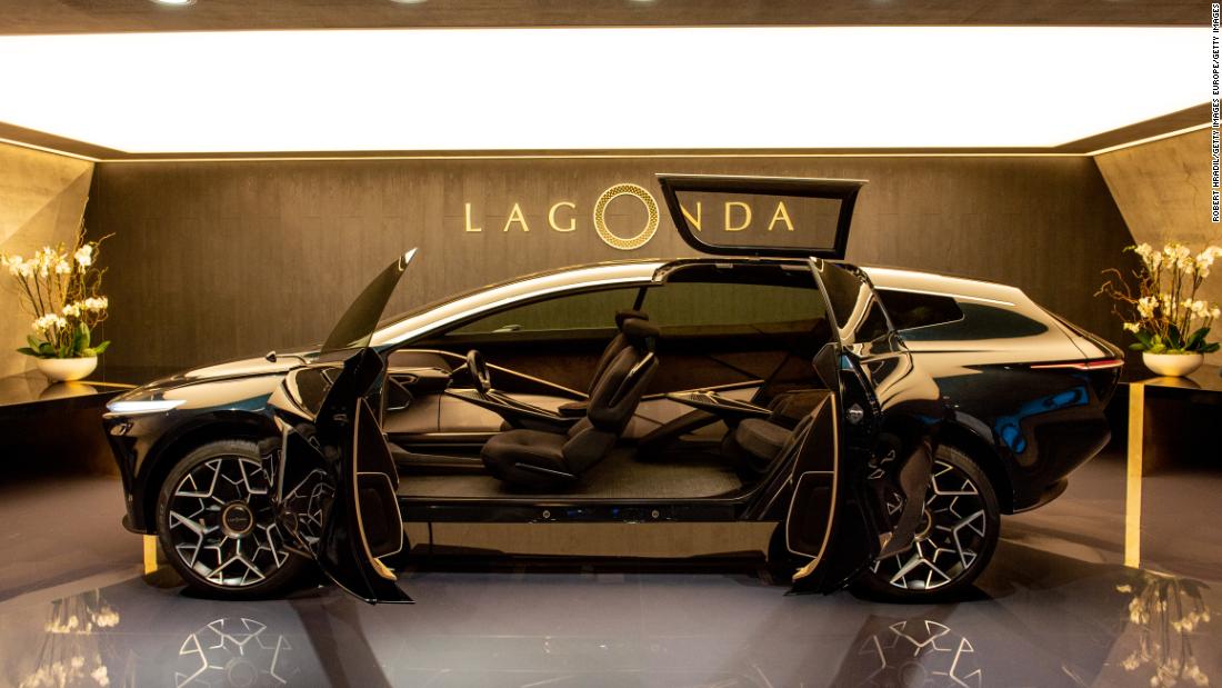 Though not a supercar, Aston Martin&#39;s Lagonda expects to revolutionize road travel with its vast, luxurious interior. The manufacturer estimates production on its new range of luxury, low-emission vehicles will begin in 2021.