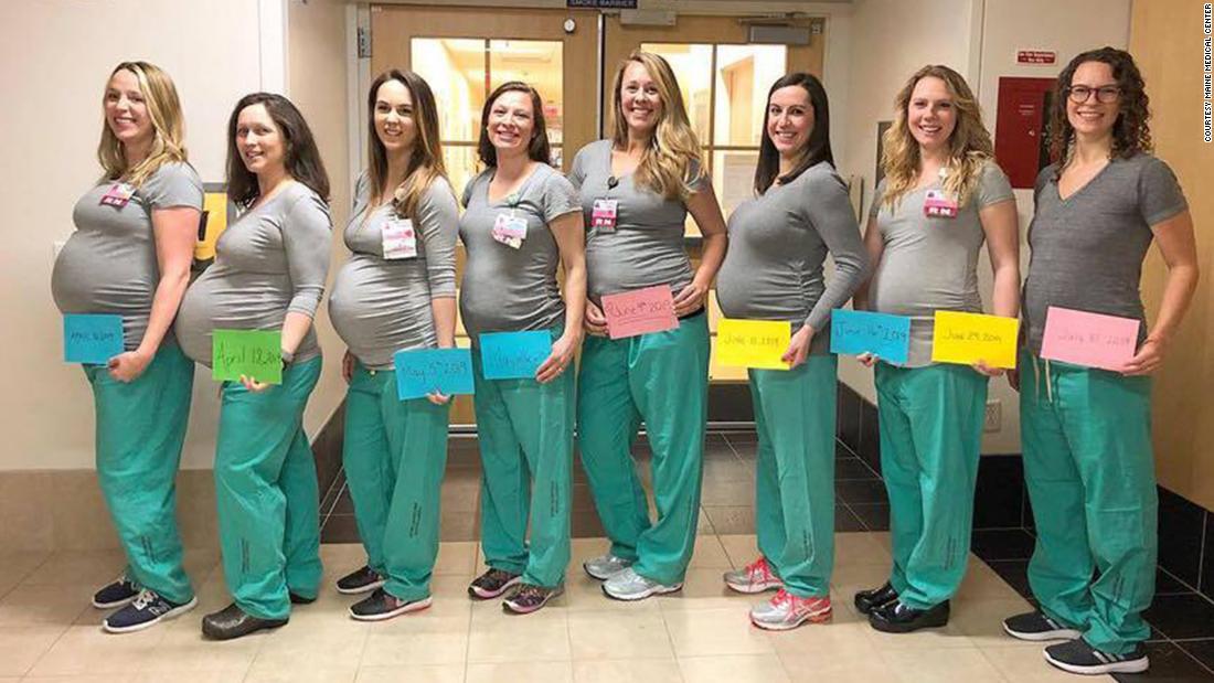 Image result for nine nurses pregnant at same time