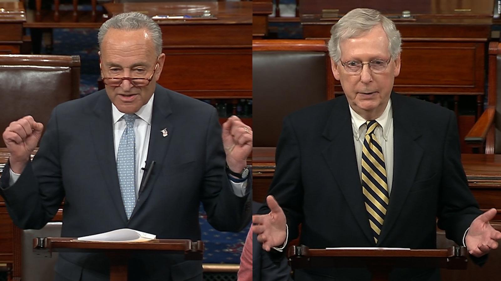 Schumer, McConnell Spar Over Making Mueller Report Public - CNN Video