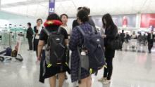 Two Saudi sisters who arrived in Hong Kong last September have finally left the city after being offered an emergency humanitarian visa elsewhere.