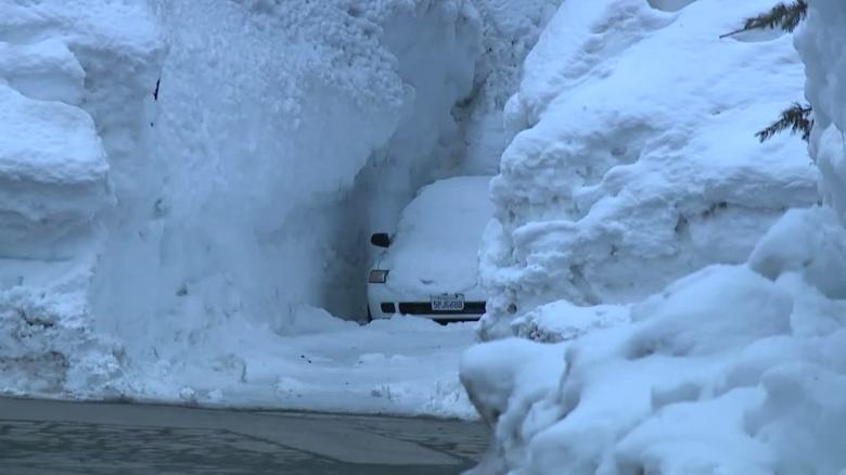 California community buried by massive snowfall - CNN Video