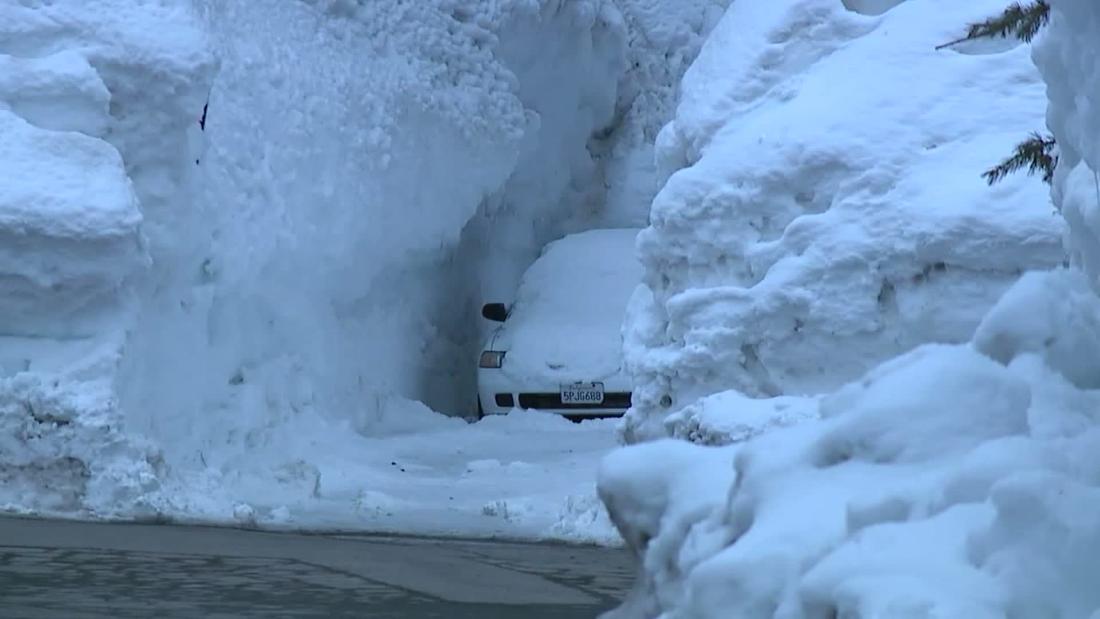 California community buried by massive snowfall CNN Video