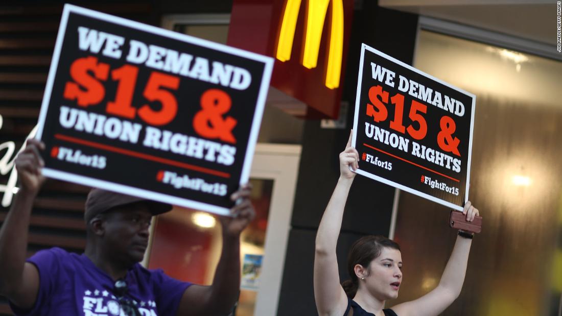 McDonald's will no longer lobby against minimum wage hikes