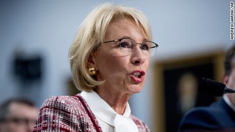 Betsy DeVos defends her proposed cuts to Special Olympics -- again