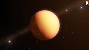 Super-telescope peers into a new exoplanet's atmosphere 